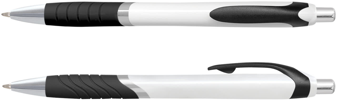 White Jet Pen -  Coloured Barrels