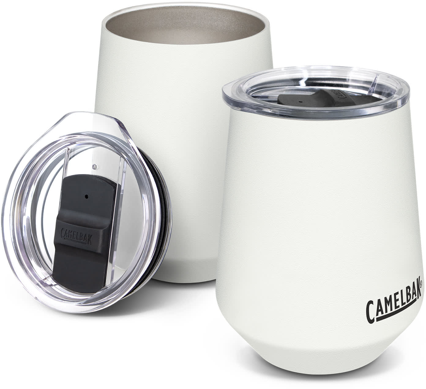 White CamelBak Horizon Wine Vacuum Tumbler - 350ml