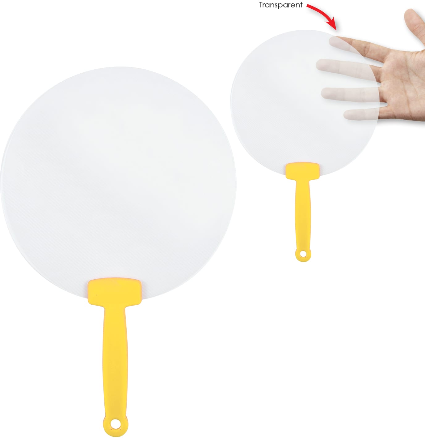 Hand Held Plastic Fan