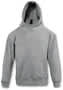 Grey Melange SOLS Slam Kids Hooded Sweatshirt