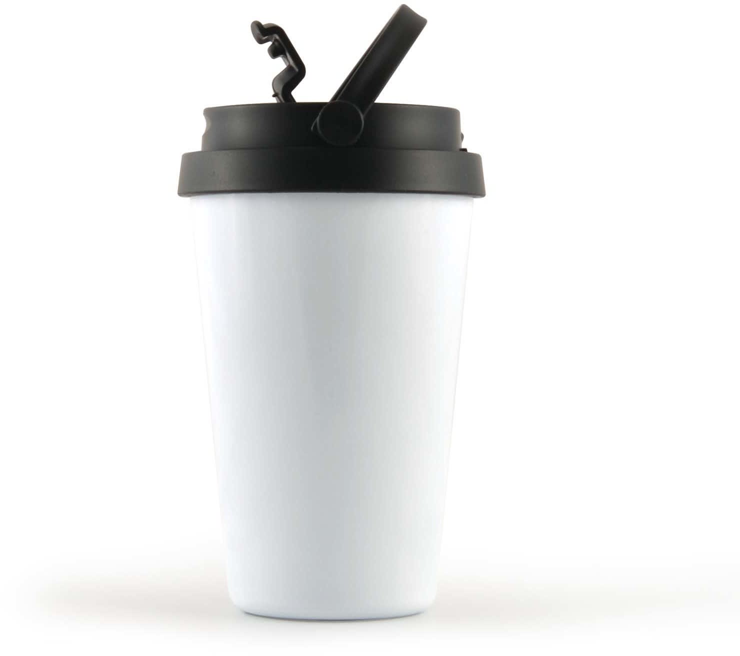 White Milano Vacuum Cup