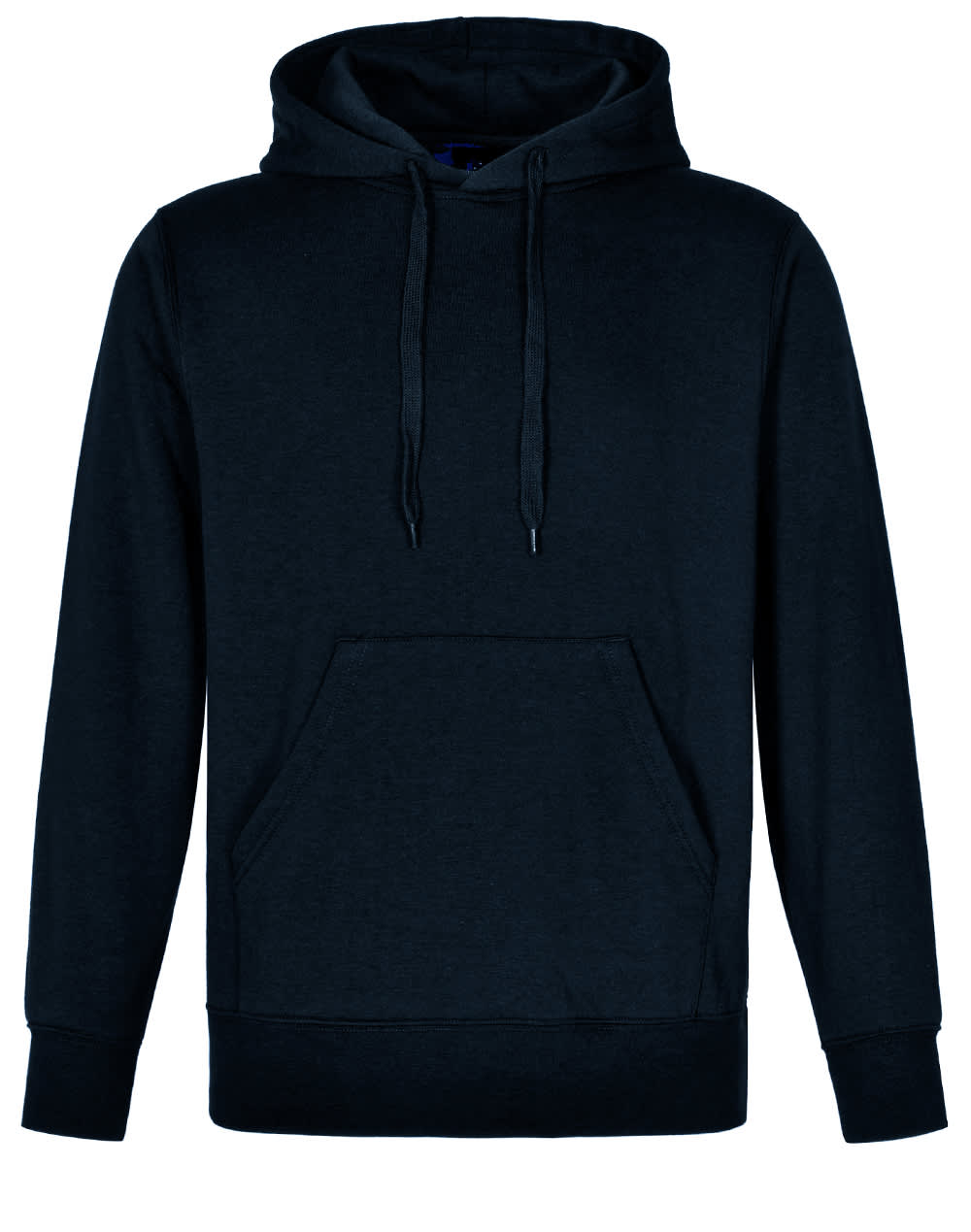 Navynavy Adult's Close Front Contrast Fleecy Hoodie