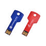 Blue Cubic Key Flash Drive