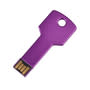 Purple Cubic Key Flash Drive