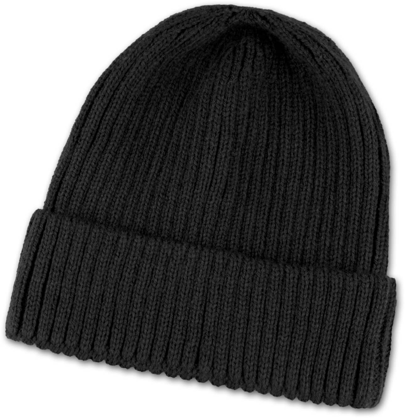 Black Denali Knitted Beanie