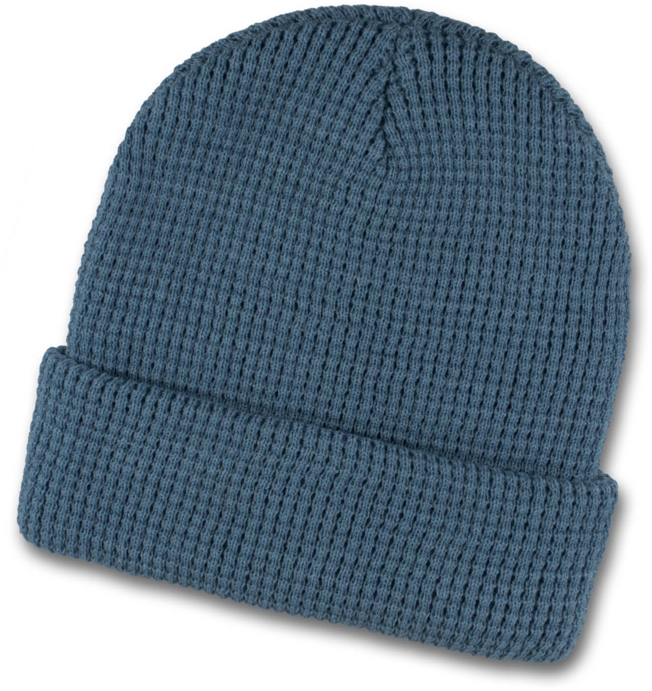 Blue Galway Waffle Beanie