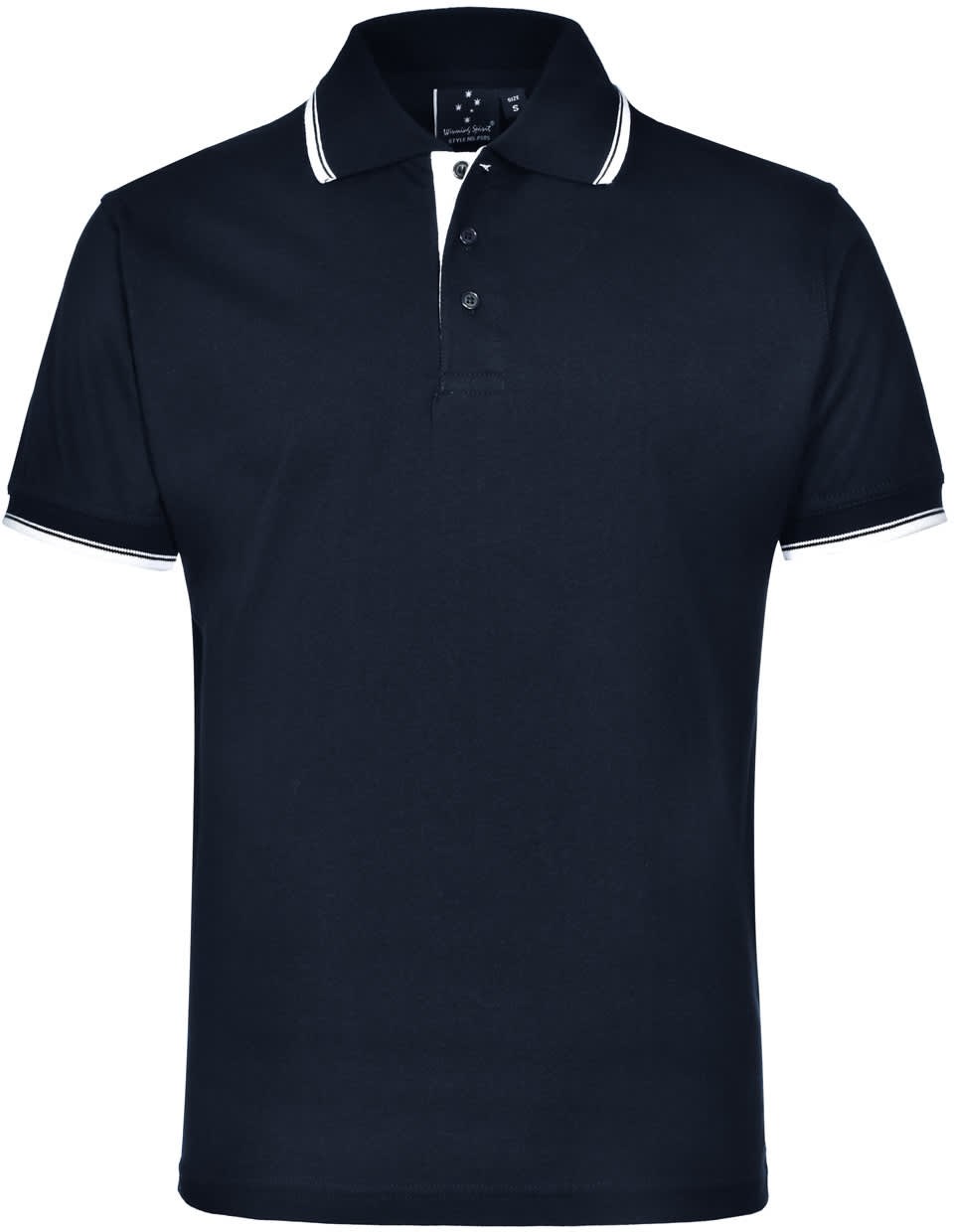 Dark Blue/White Macquarie Polo Unisex