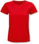 Red SOLS Pioneer Womens Organic T-Shirt