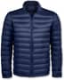 Navy SOLS Wilson Mens Puffer Jacket