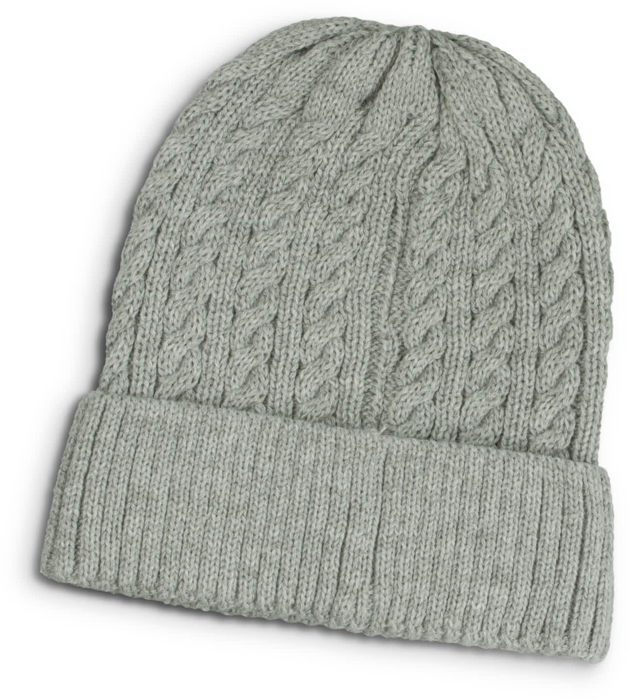 Grey Altitude Knit Beanie