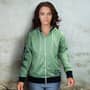 Custom Womens Sports Zipped Hoodie