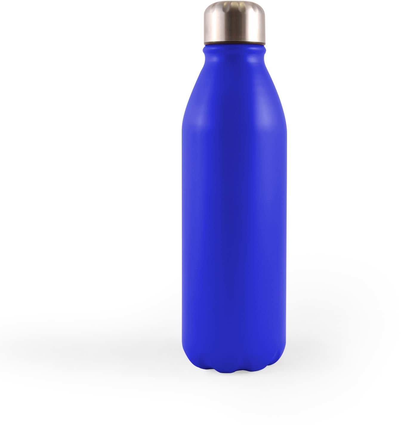 Dark Blue Soda Aluminium Drink Bottle