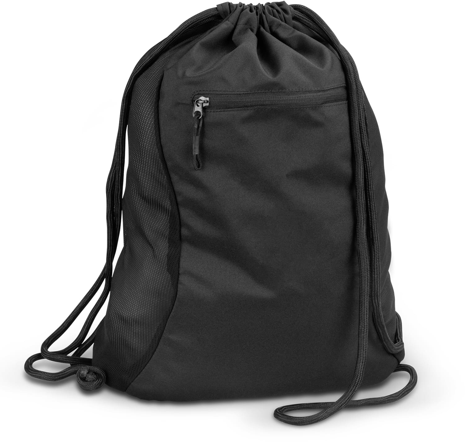 Black Royale Drawstring Backpack