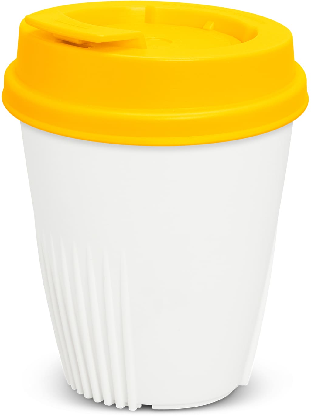 White/Yellow IdealCup - 355ml