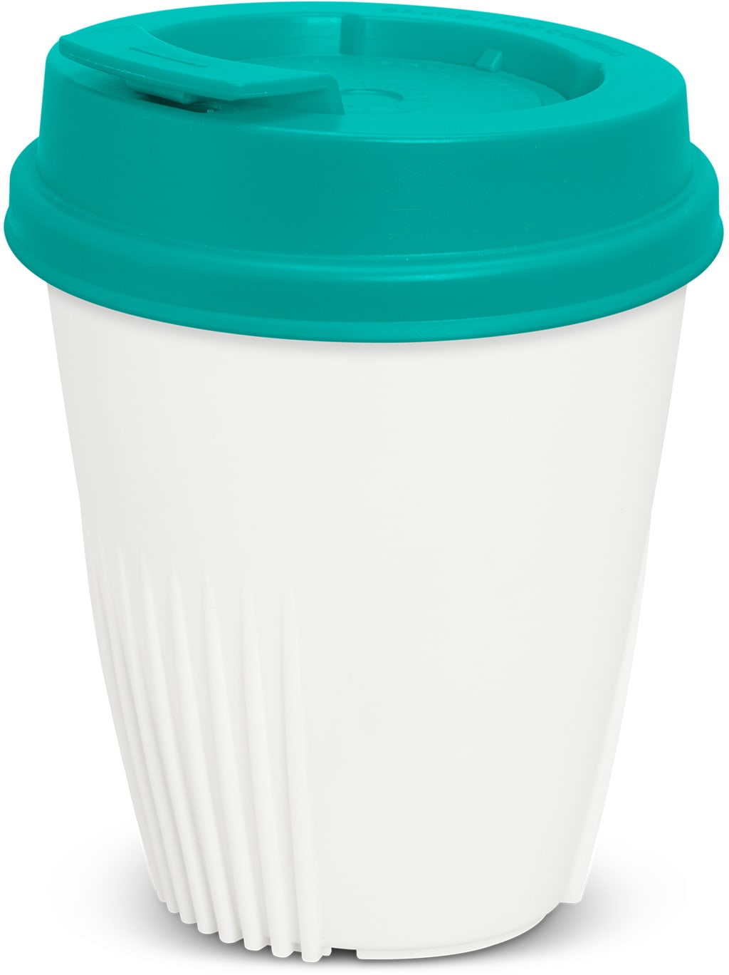 White/Teal IdealCup - 355ml