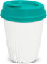White/Teal IdealCup - 355ml