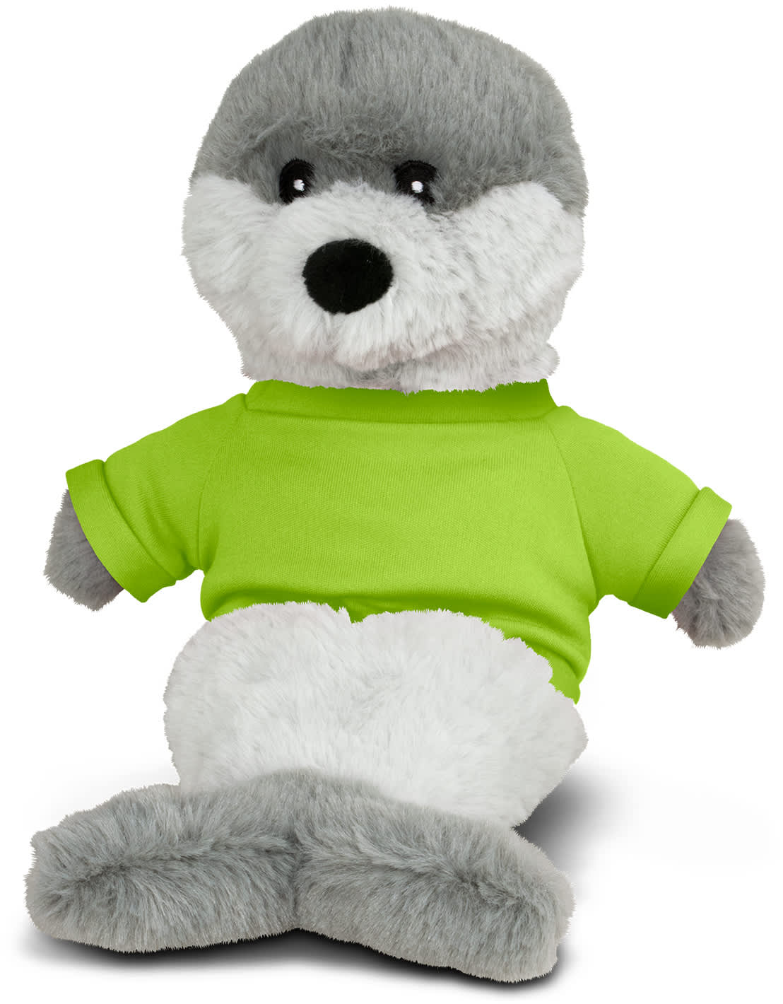 Bright Green Seal Plush Toy