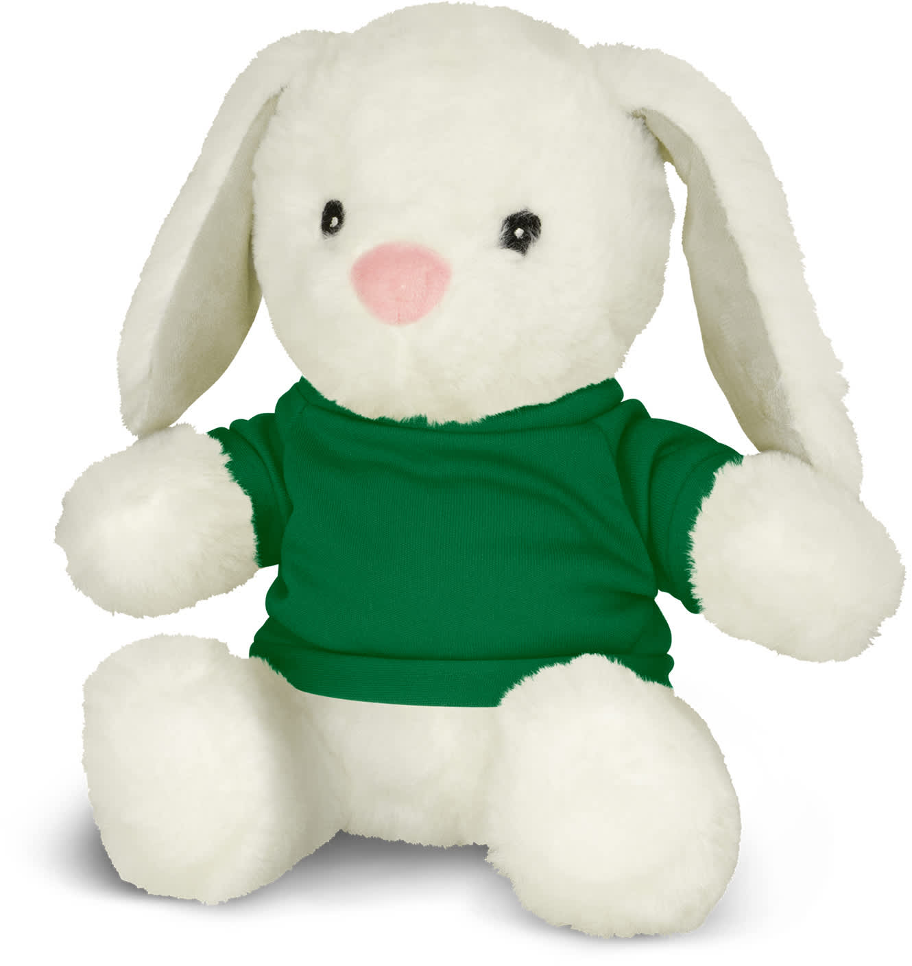 Dark Green Rabbit Plush Toy