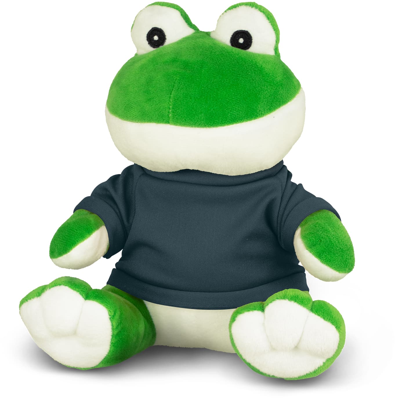 Navy Frog Plush Toy