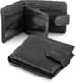 Pierre Cardin Leather Wallet  Belt Gift Set