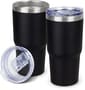 Black Himalayan Vacuum Tumbler - Powder Coated