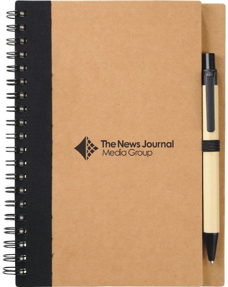 The Eco Spiral Notebook with Pen