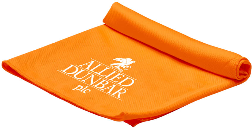 Orange Cooling Towel