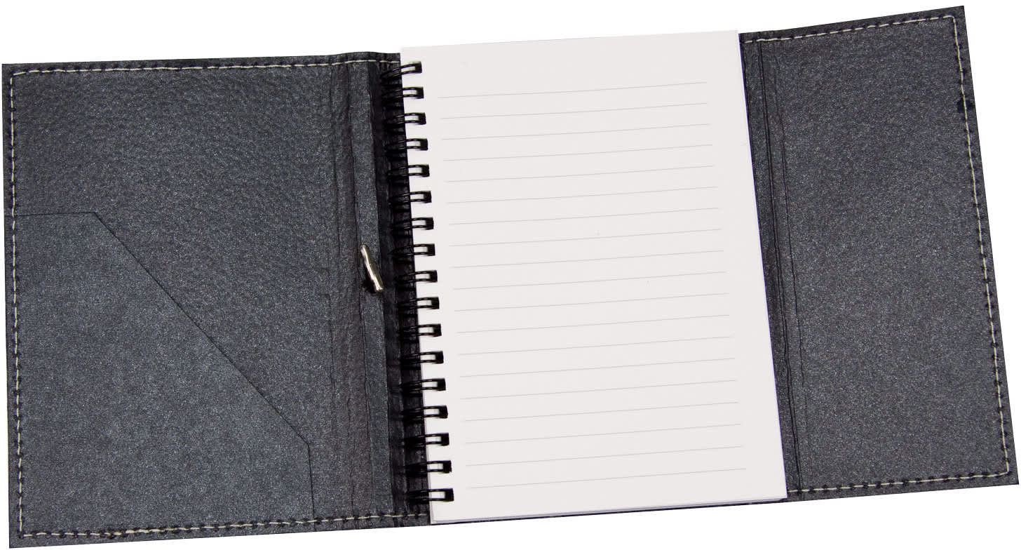 ECO notebook with elastic closure