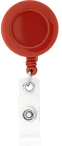 Round Retractable Badge Holder