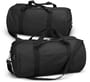 Black Canvas Duffle Bag