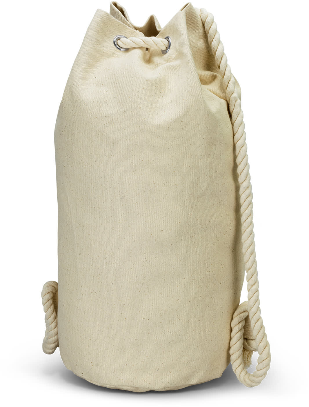 Natural Riverside Canvas Barrel Bag