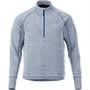 Heather Charcoal Crane Knit Half Zip - Mens