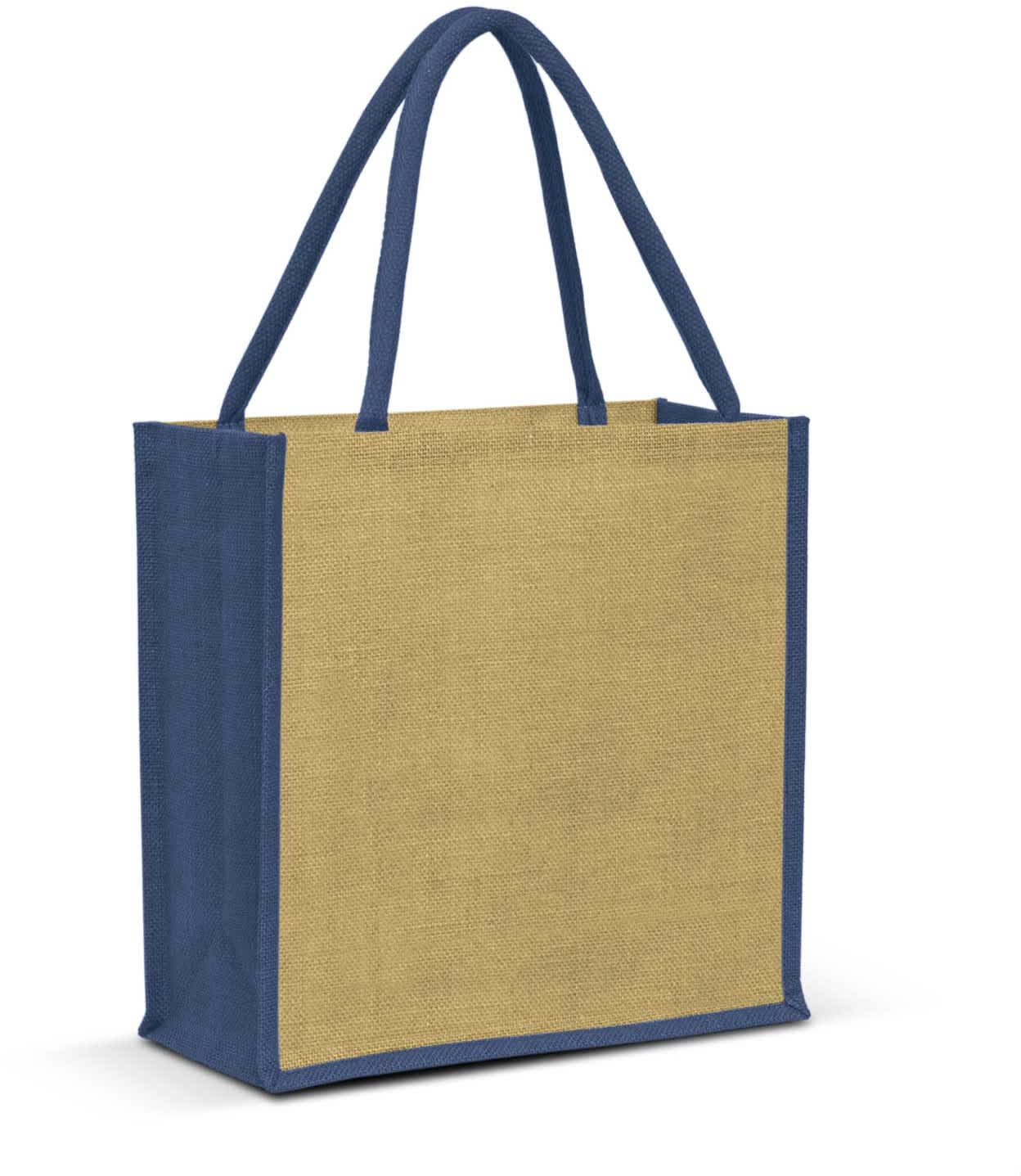 Dark Blue Monza Jute Bag