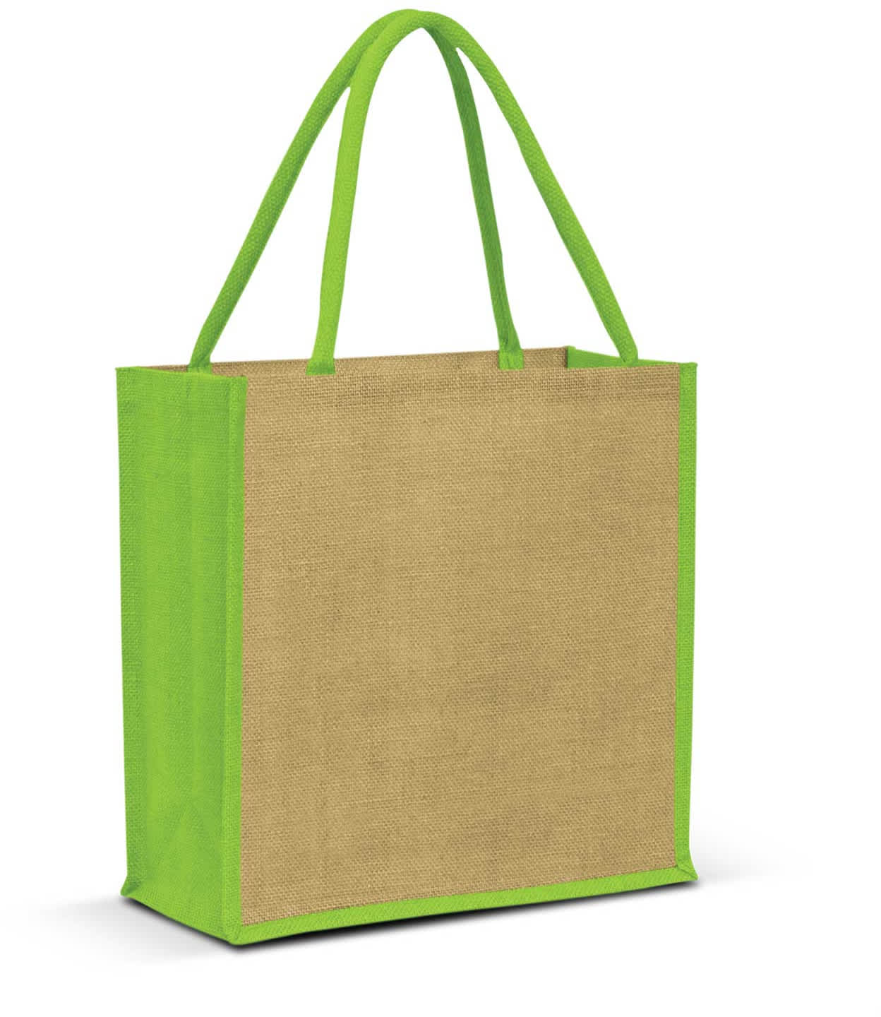 Bright Green Monza Jute Bag