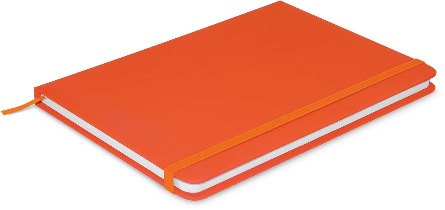 Orange A5 Omega Notebook