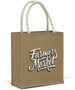 Lanza Starch Jute Tote Bag