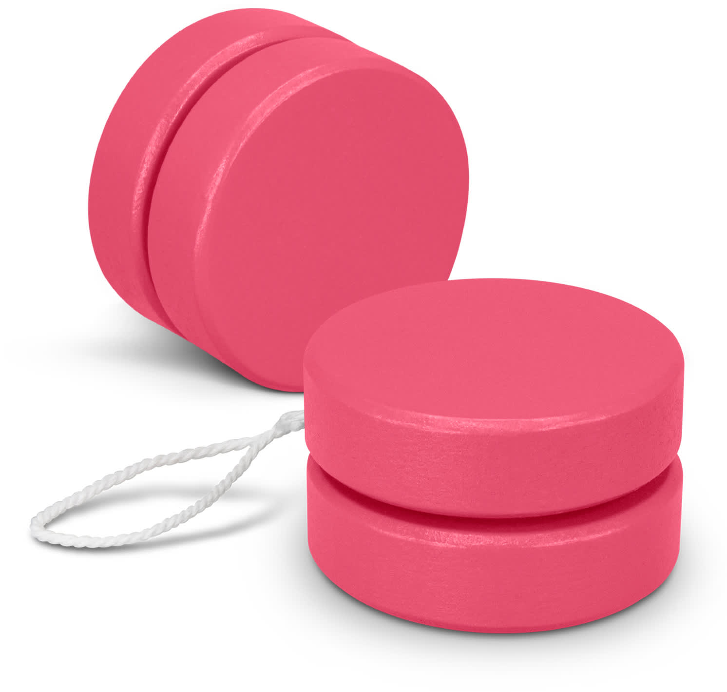 Pink Jester Wooden Yoyo