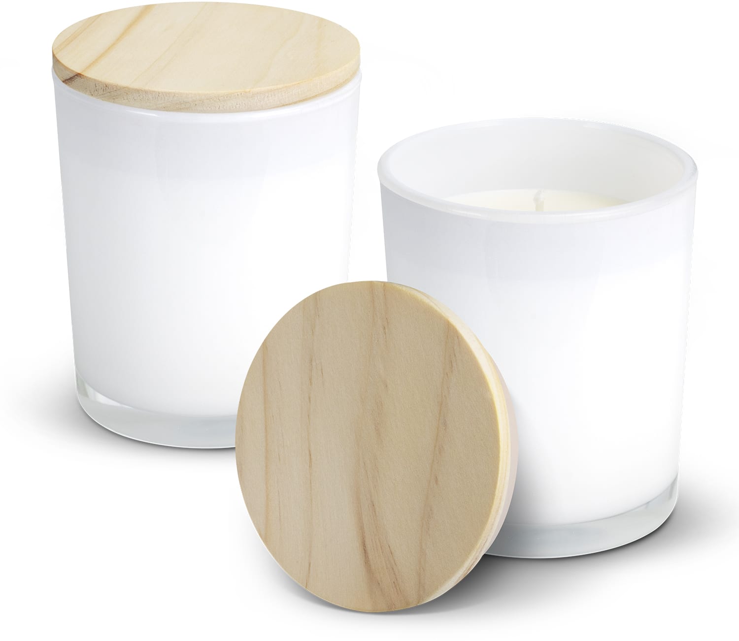 White Tranquil Scented Candle