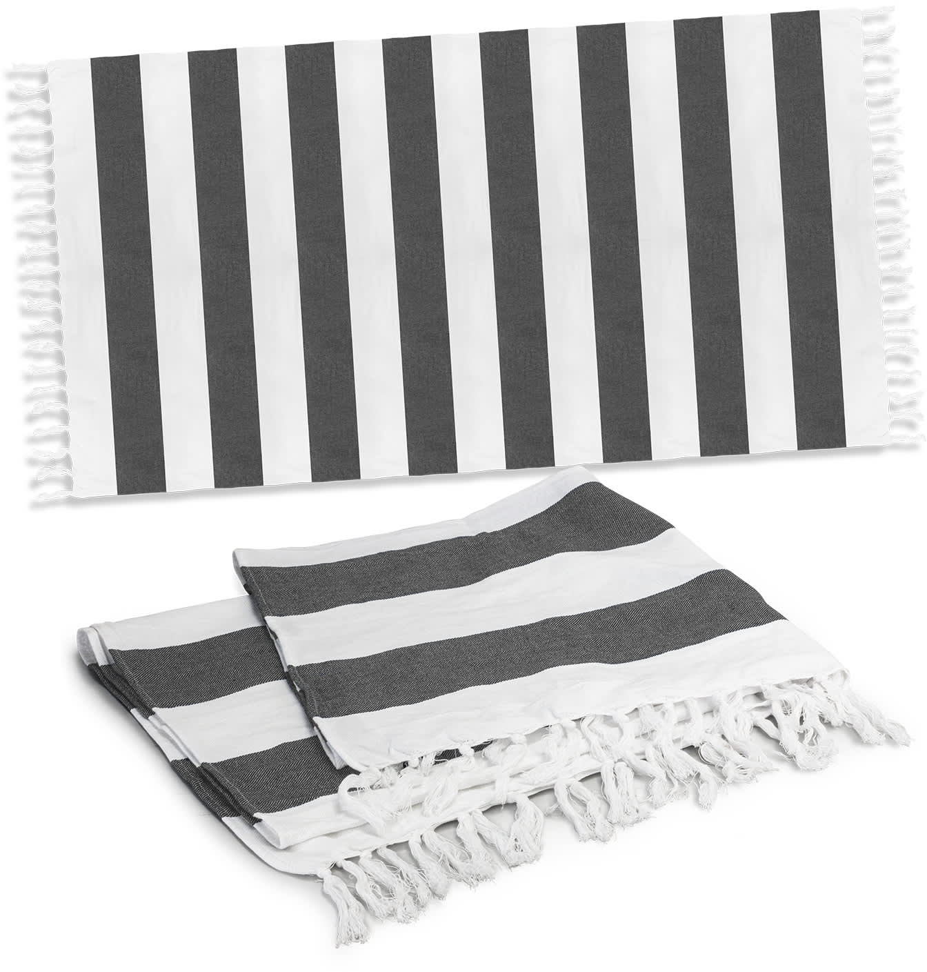 Charcoal Okana Cotton Towel