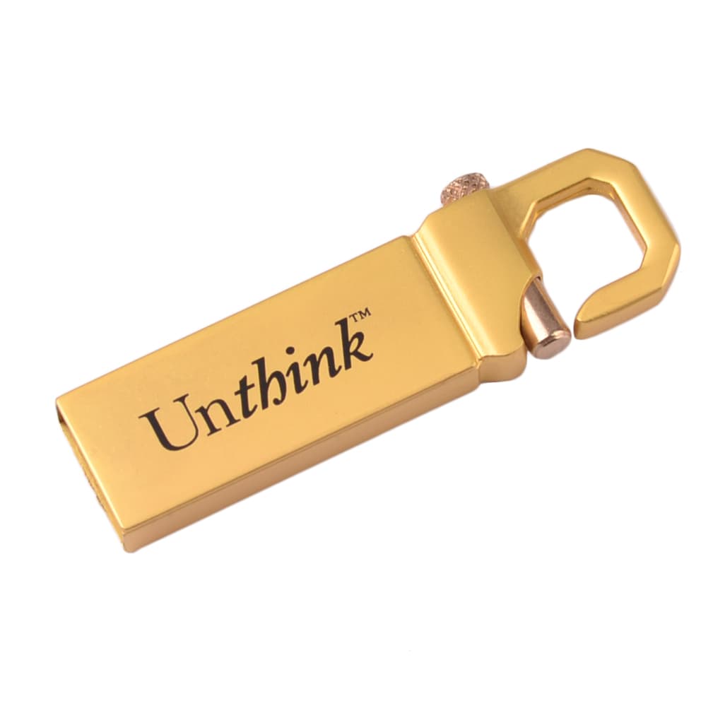 Gold Mensa Flash Drive