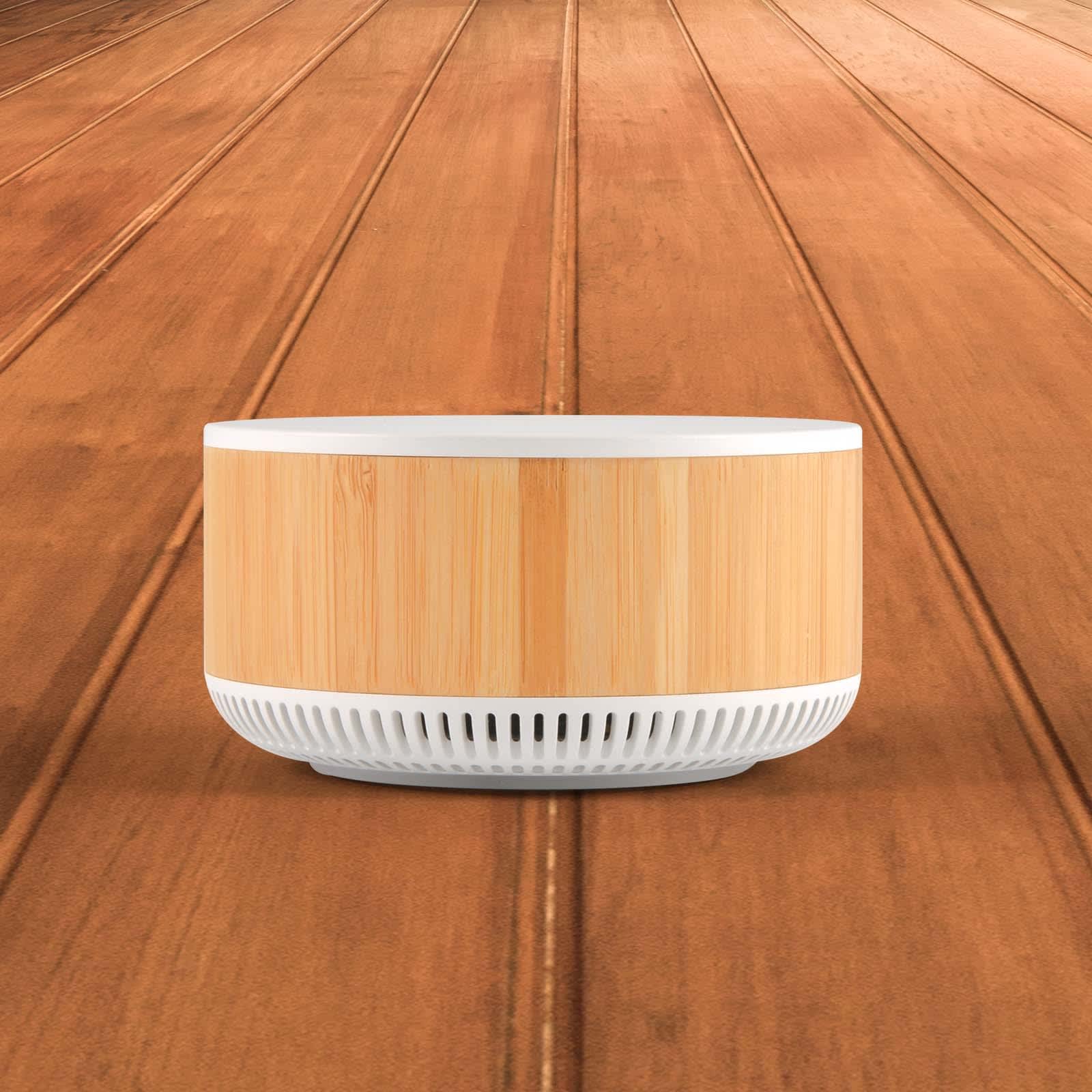 Bamboo Typhoon Speaker &amp; Wireless Charger