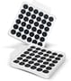 White/Black Fidget Popper Board - Square