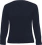 Merino Detailed Vee Pullover - Womens