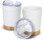 White Valetta Double Wall Cup