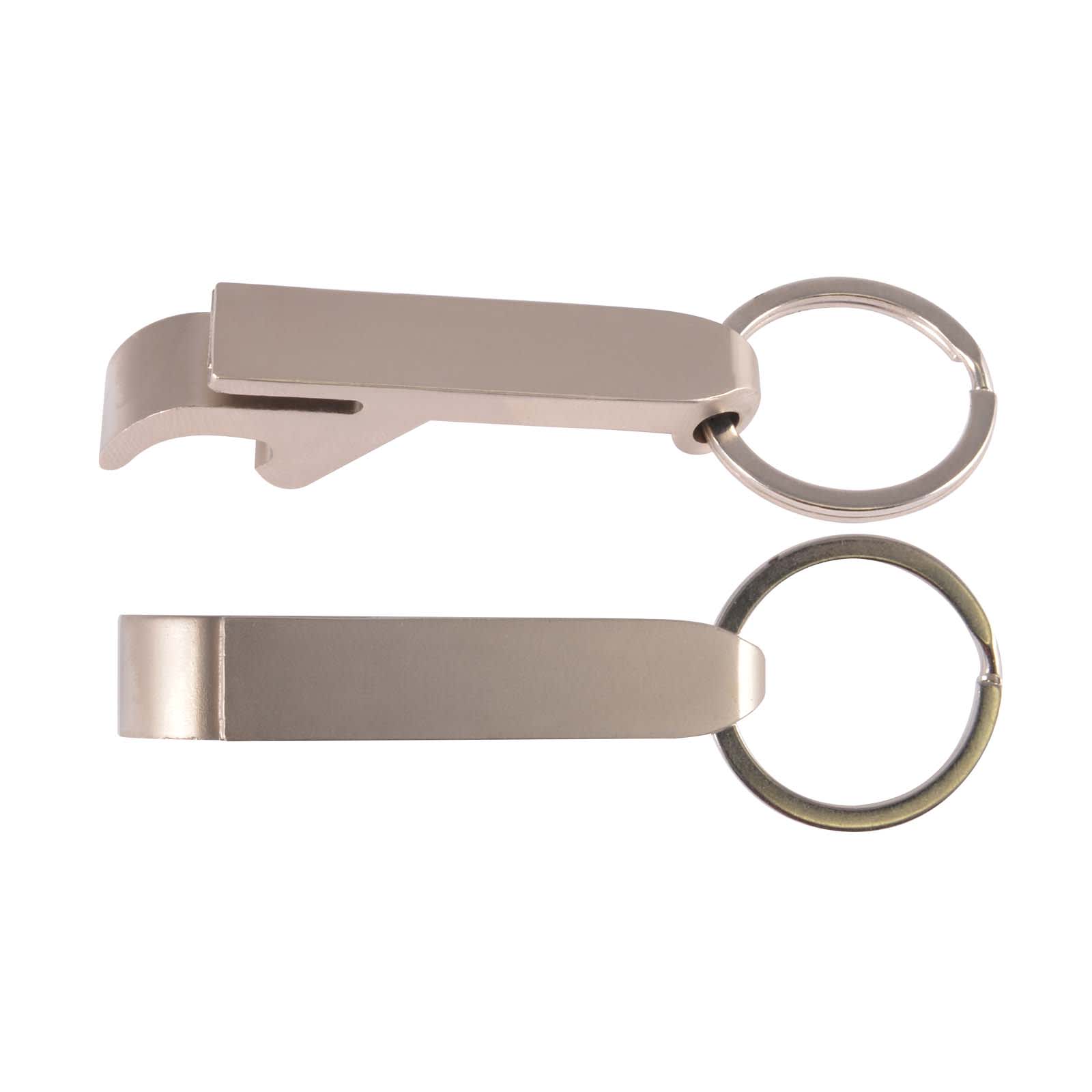 Champagne Superior Metal Pop Top Keytag