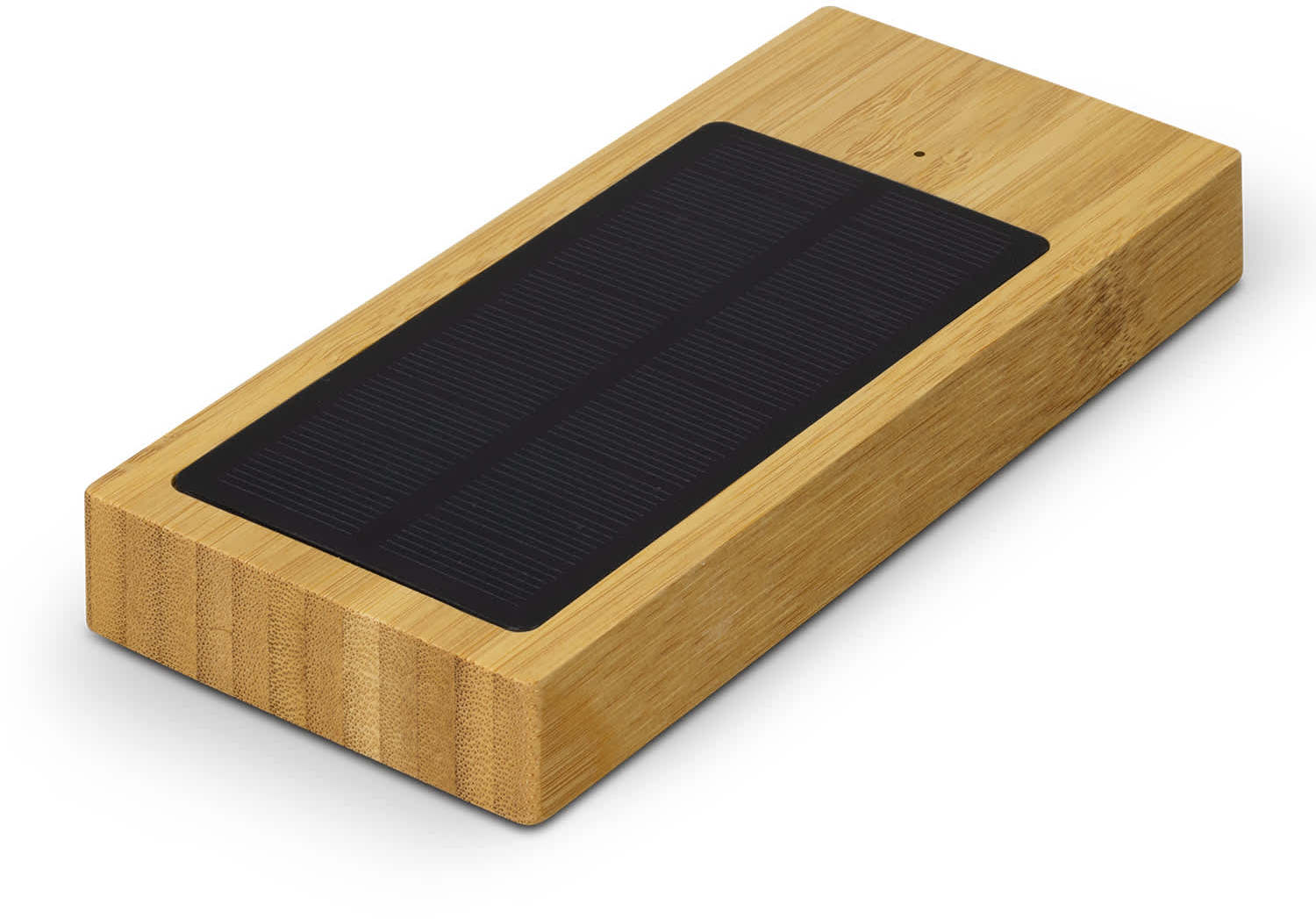 Natural Bamboo Solar Power Bank