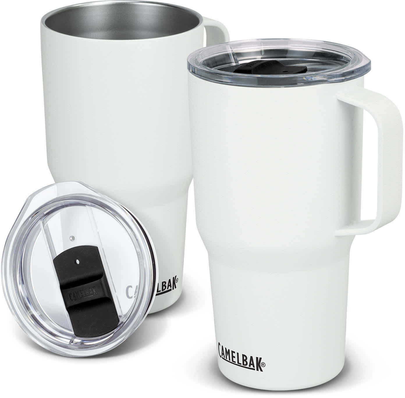 White CamelBak Horizon Vacuum Mug - 700ml