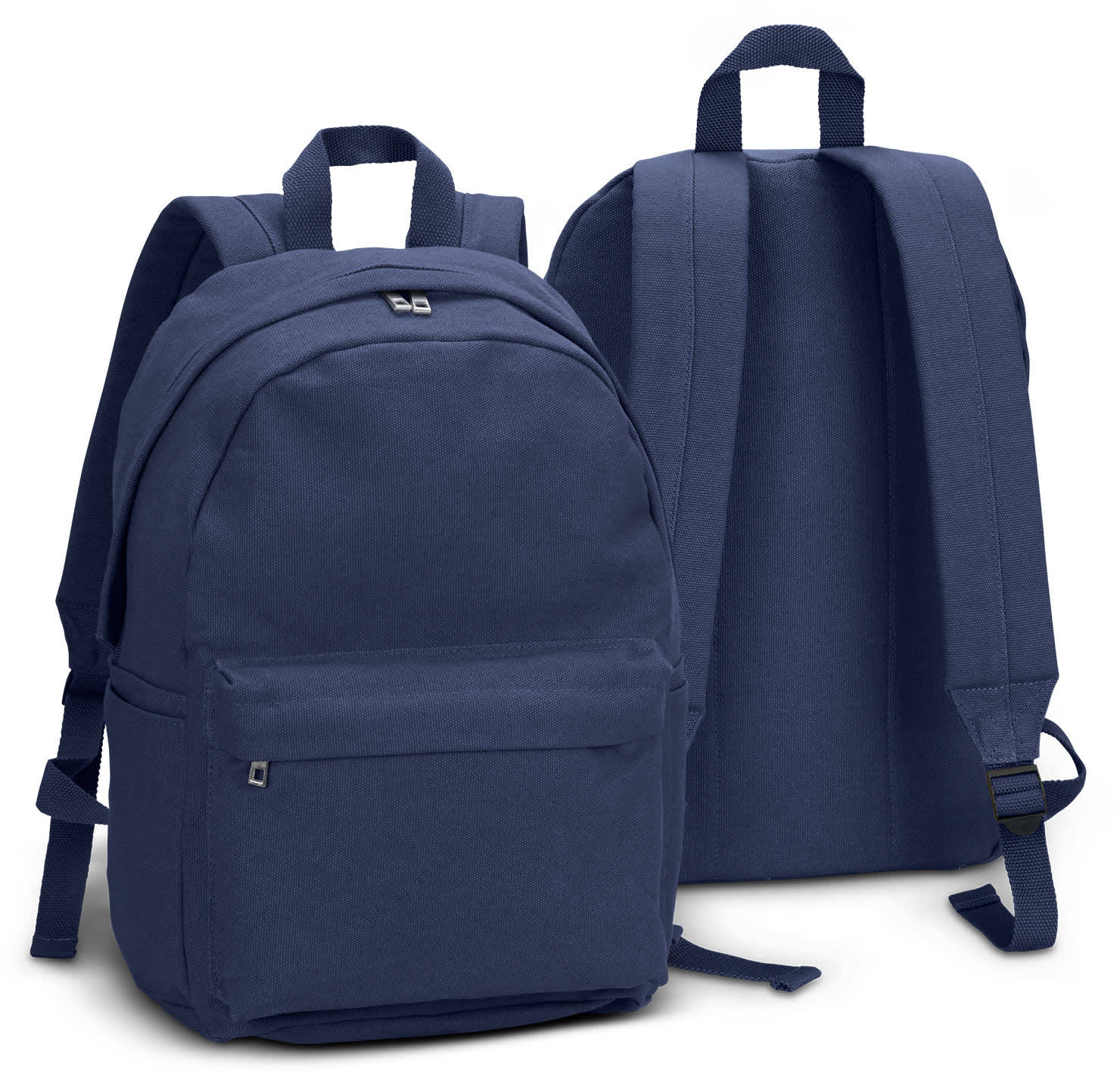 Navy Canvas Backpack