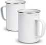 White Bendigo Enamel Mug - 600ml