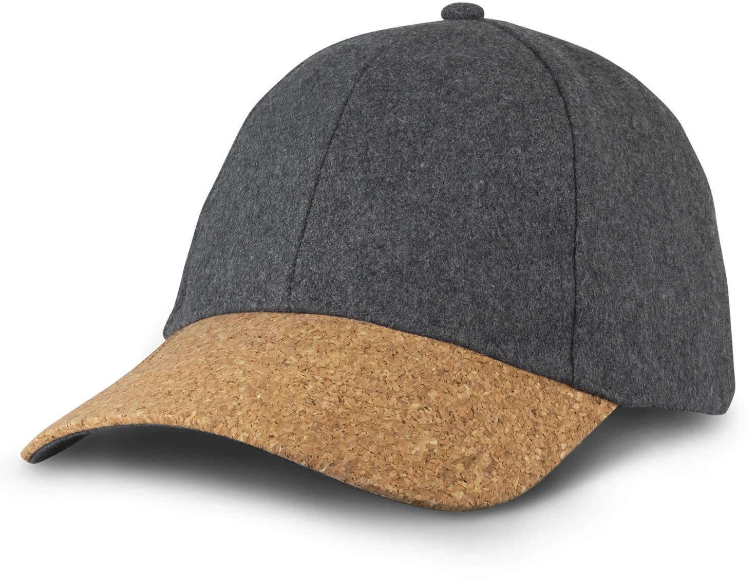 Charcoal Anchor 6 Panel Cap